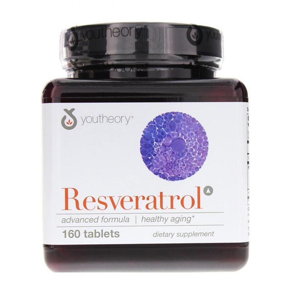 Nutricao Natural Resveratrol AntiAging Benefits 160 Tablets by