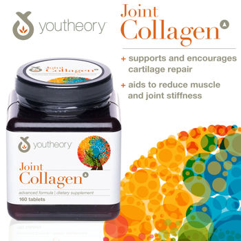 youtheory™ Joint Collagen Advanced Formula, 120 Tablets Imagem 1