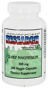 2AEP  Magnesium 200 Capsules,500 Mg,  NCI Advanced Research (Dr.Hans Nieper)  Imagem 1