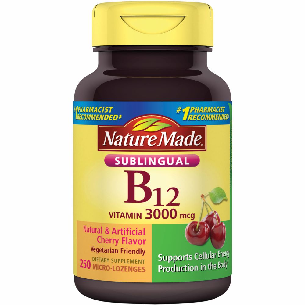Nutricao Natural Nature Made Vitamin B12, 300 Mcg, 250 Count