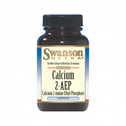 Calcium 2-AEP 560 mg 90 Caps Swanson Ultra 