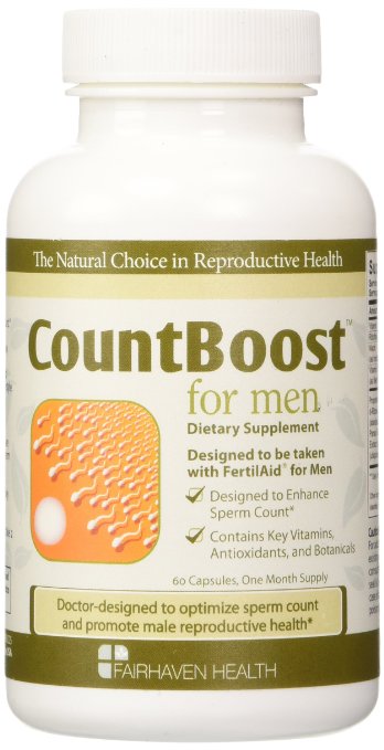 CountBoost for Men 60 count  from Fairhaven Health Imagem 1