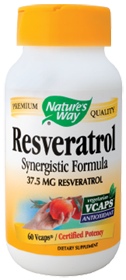 Nature'S Way  Nature's Way, Resveratrol 60 Vegetarian Capsules  Imagem 1