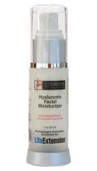  Hyaluronic Facial Moisturizer 1 oz  Daily beauty boost Life Extension