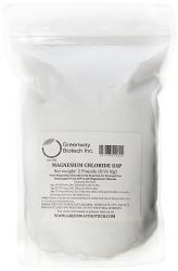   2 Pounds Magnesium Chloride USP (Pharmaceutical Grade) 100% Edible  