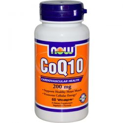 Now Foods, CoQ10, 200 mg, 60 Vcaps