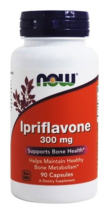 NOW Foods - Ipriflavone 300 mg. - 90 Capsules Imagem 1