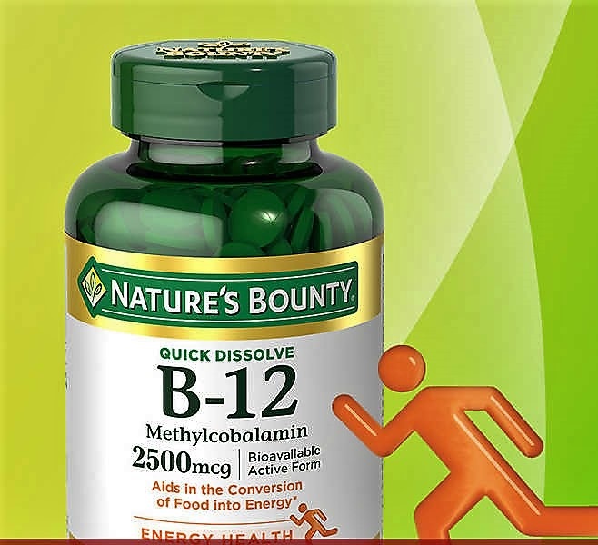 Nutricao Natural Nature's Bounty B12 2500 mcg, 300 Quick Dissolve
