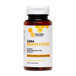 Natural Stacks GABA Brain Food 60 vcaps