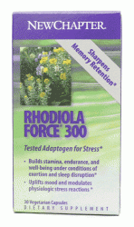 New Chapter, Rhodiola Force 300, 30 Veggie Caps