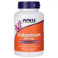Colostrum 500 MG  120 Capsules - Now Foods