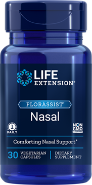 FLORASSIST® Nasal 30 vegetarian capsules Life Extension Imagem 1