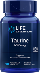  Taurine      1000 mg, 90 capsules L.E.