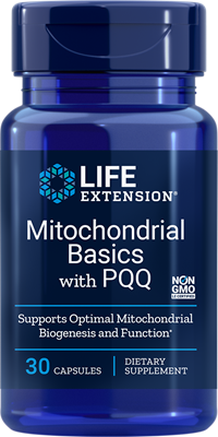 Mitochondrial Basics with BioPQQ®  30 capsules Life Extension Imagem 1