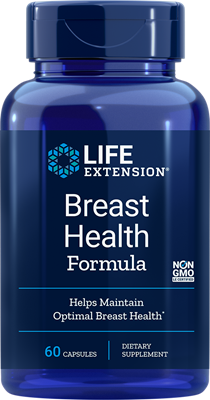 Breast Health Formula60 capsules Life Extension Imagem 1