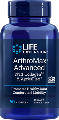 ArthroMax® Advanced with NT2 Collagen™ & AprèsFlex®  Life Extension Imagem 2