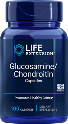  Glucosamine/Chondroitin Capsules100 capsules Life Extension Imagem 1