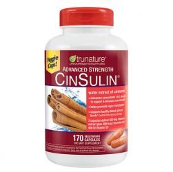 trunature® Advanced Strength CinSulin®, 170 Capsules