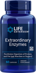  Extraordinary Enzymes 60 capsules Life Extension