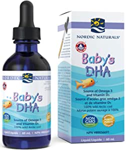 Nordic Naturals Baby's DHA with Vitamin D3 -- 2 fl oz Imagem 1