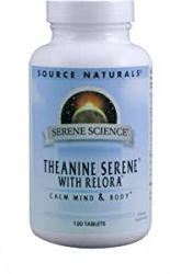 Source Naturals Theanine Serene - Calming Complex with GABA, 120 Tabs
