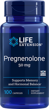  Pregnenolone 50 mg 100 capsules  Life Extension Imagem 2