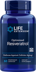  Optimized Resveratrol      60 capsules Life Extension Imagem 1