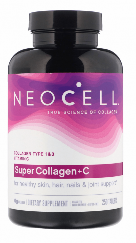 NeoCell Super Collagen Hydrolyzed C Type 1 and 3 -- 250 Tablets  Imagem 2