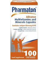 Pharmaton Advance Multivitamin and Mineral Capsules, 100 Capsules