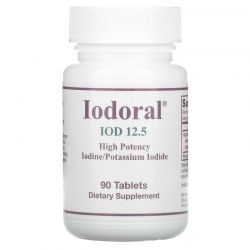  Optimox, Iodoral, Iodine/Potassium Iodide, 90 Tablets By Optimox 