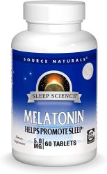Source Naturals Melatonin 5 mg 60 tablets  