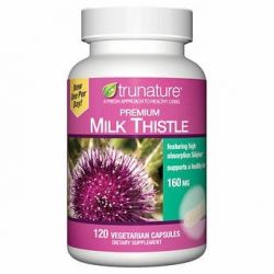 trunature Premium Milk Thistle 160 mg., 120 Vegetarian Capsules