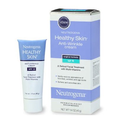 Neutrogena Healthy Skin Anti-Wrinkle SPF15 Moisturizer, 1.4 Oz., 2-Pk Imagem 1