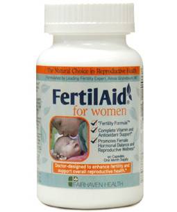 FertilAid for Women by Fairhaven Health (90 capsules/1 month supply) Imagem 1