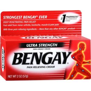 Bengay Pain Relieving Cream Ultra Strength cx c/1- 4 oz